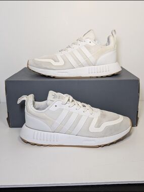 adidas Originals Multix Women's Size 5.5 White Gum Running Shoes